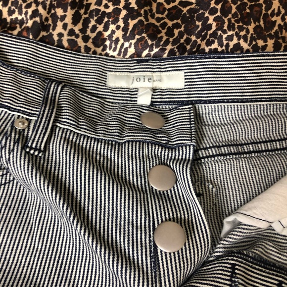Joie Aerindis Cadet Stripe Print Jeans - Picture 4 of 14